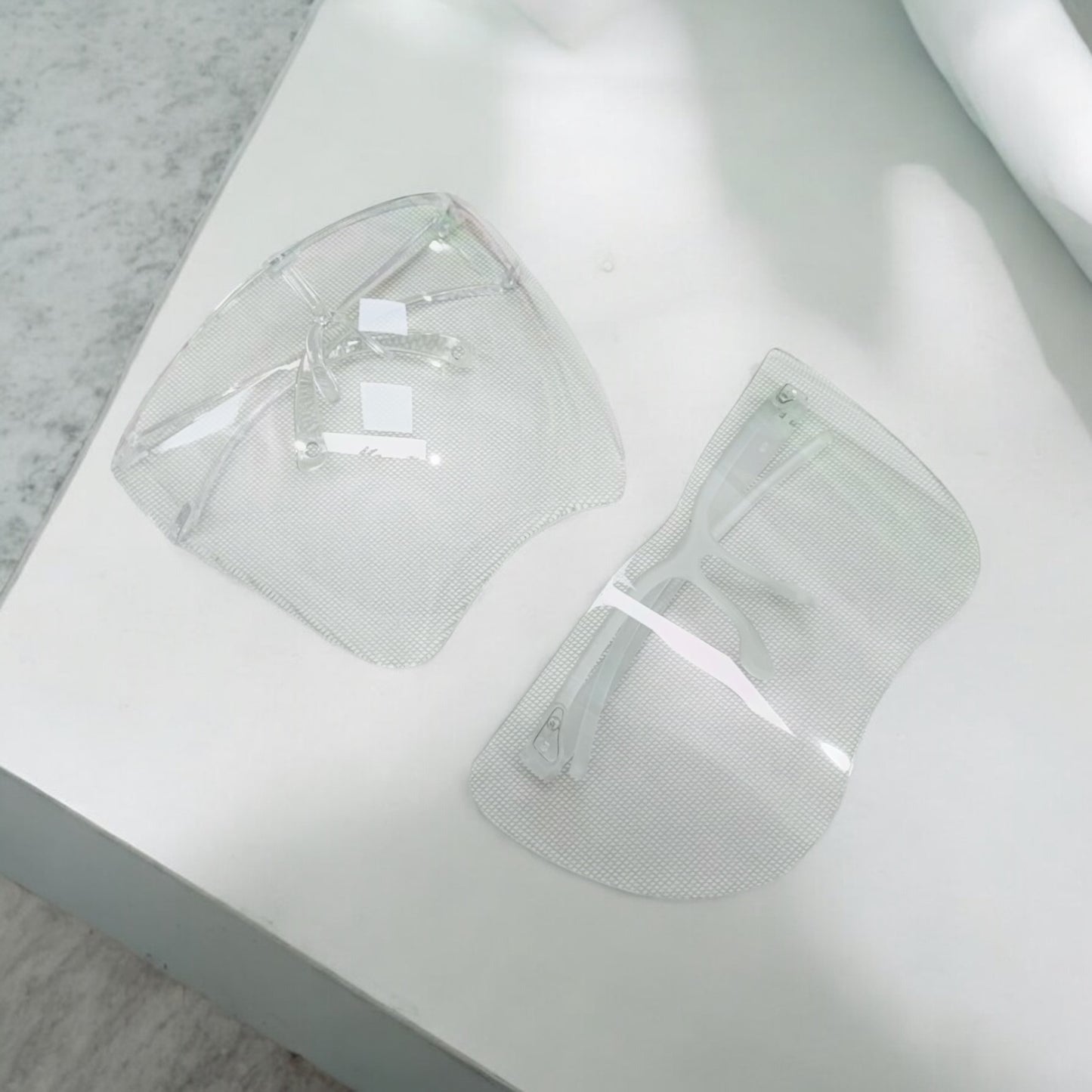 Men's and women's protective glasses, face shield | 2 Pcs Set