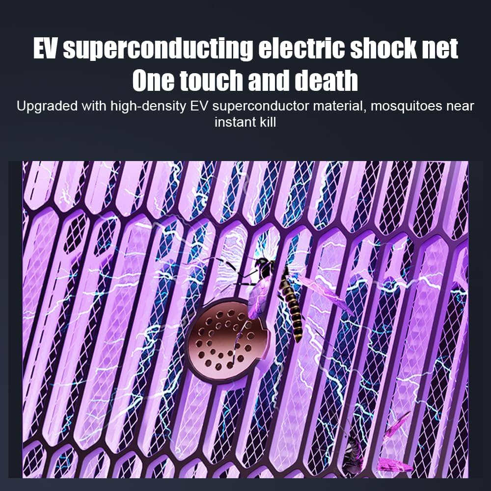 Sky Bird Portable Mosquito Zapper Indoor for Home 3000V Electric Bug Zapper Built-in 1800mAh