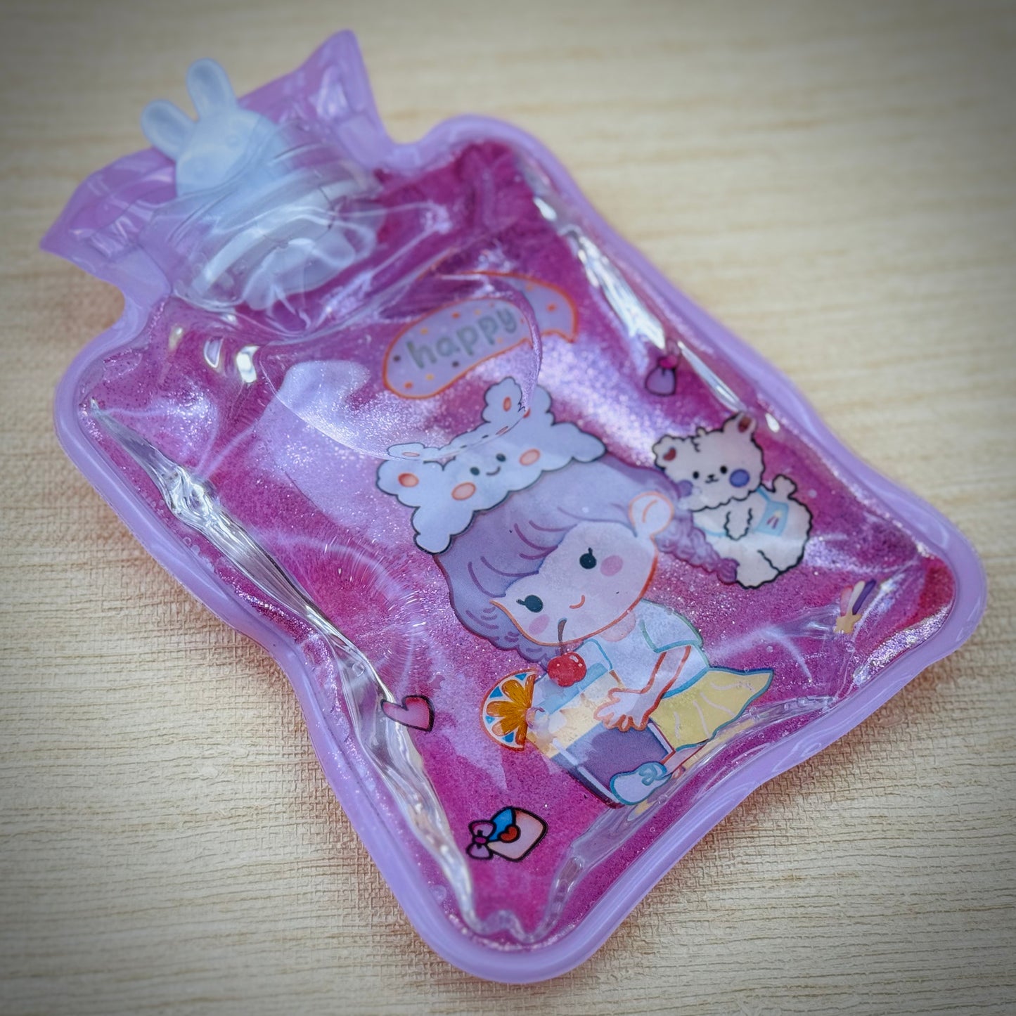 Transparent Hot And Cool Water Bottle | 4 Pieces Set