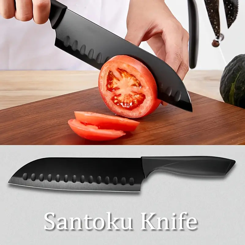 Ernesto 8-Inch Santoku Knife - Best Stainless Steel Chef’s Choice