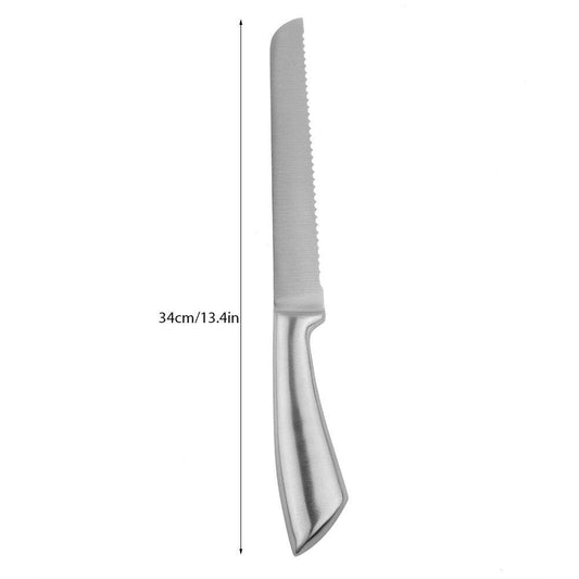 Home Belle 8 Inch Stainless Steel Bread Knife
