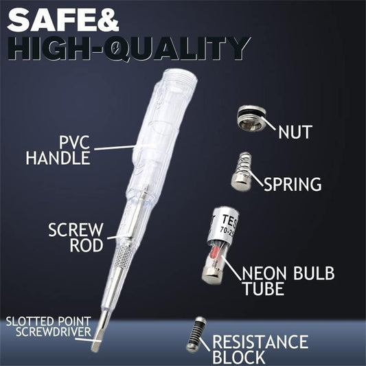 Electric Tester Pen - Dual Circuit Voltage & Current Checker