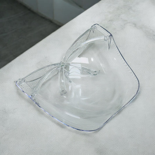 Men's and women's protective glasses, face shield