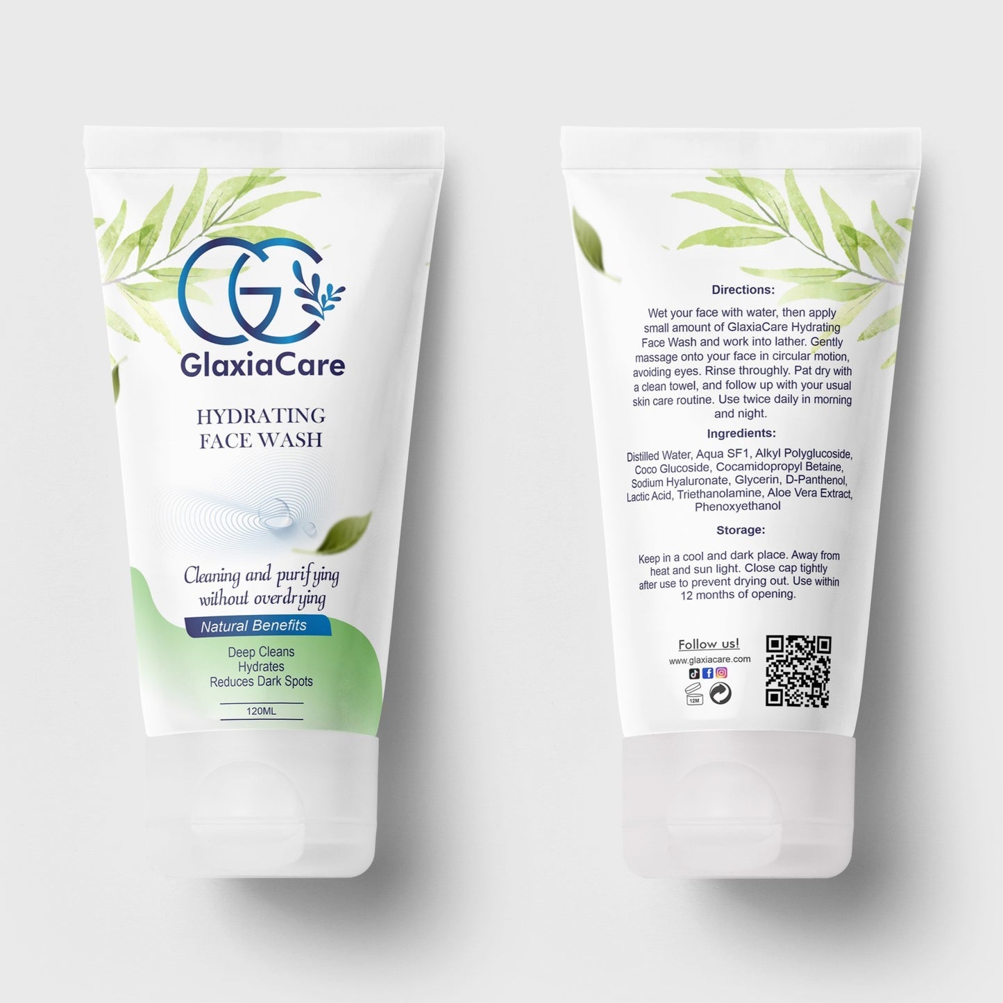Hydrating Face Wash Cleaning and purif ying without overdrying