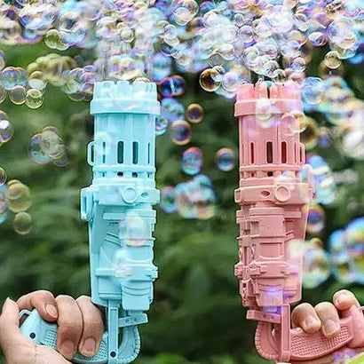 Massive Bubble Automatic Bubble Toys Bubble Machine Plastic Electric Bubble Gun Machine