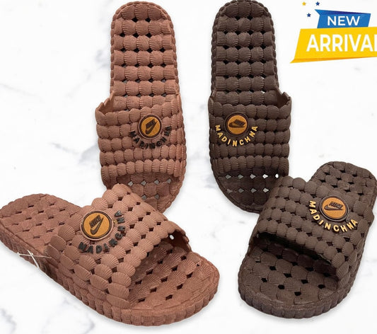 Bathroom Anti Slip Slippers - Soft, Light Weight, Comfortable, & Quick Dry