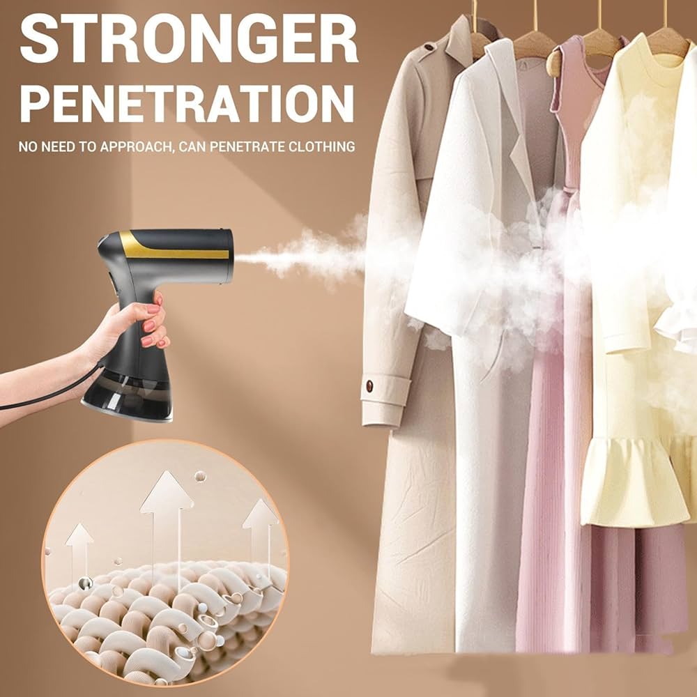 RAF 2-in-1 Hand Hanging Iron Machine R.1160B - Garment Steamer