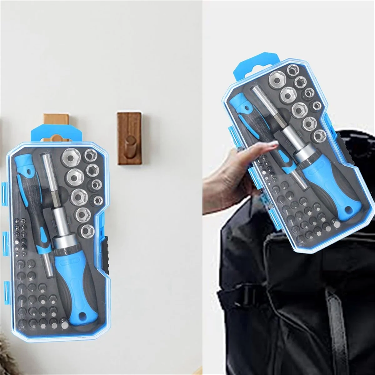 44-in-1 Multifunctional Screwdriver Ratchet Set - Multi-tool Kit