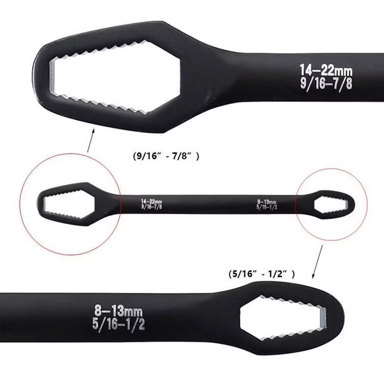 8-22mm Universal Torx Wrench - Adjustable Double Head Wrench