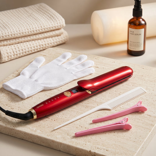 Riwa 2 in 1 Hair Straightener and Curler - RB-8315 (Slim Plate and Ceramic Professional Hair Iron)