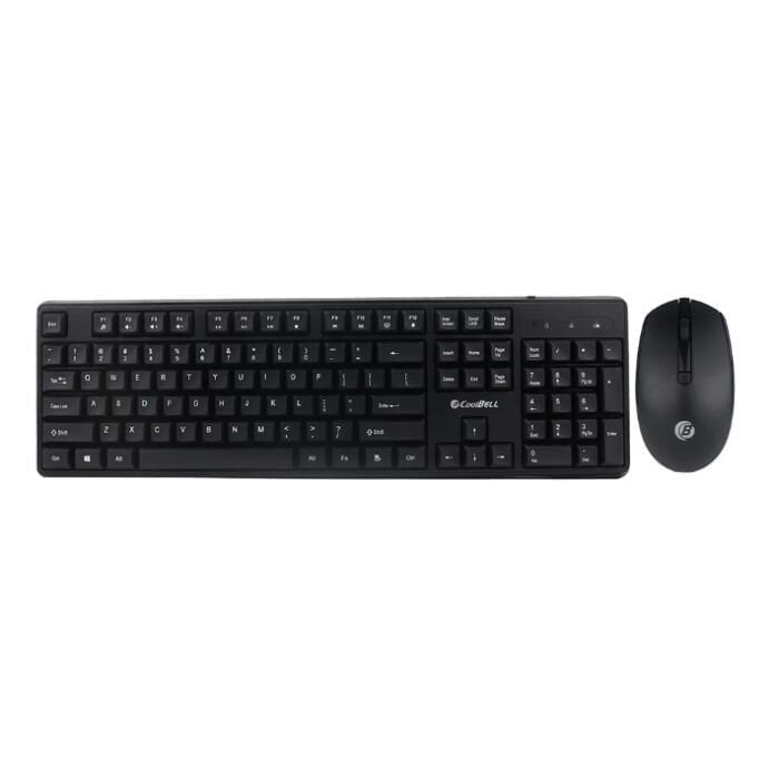 Coolbell DUO Combo Set - Wireless Keyboard and Mouse (Silent Red)