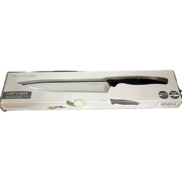Denesto chef's knife packaging on a white background