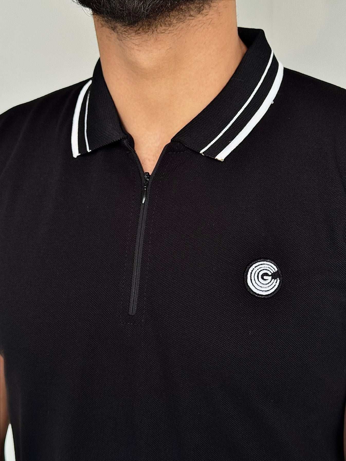 LUXURY COTTON HALF SLEEVES POLO -FL