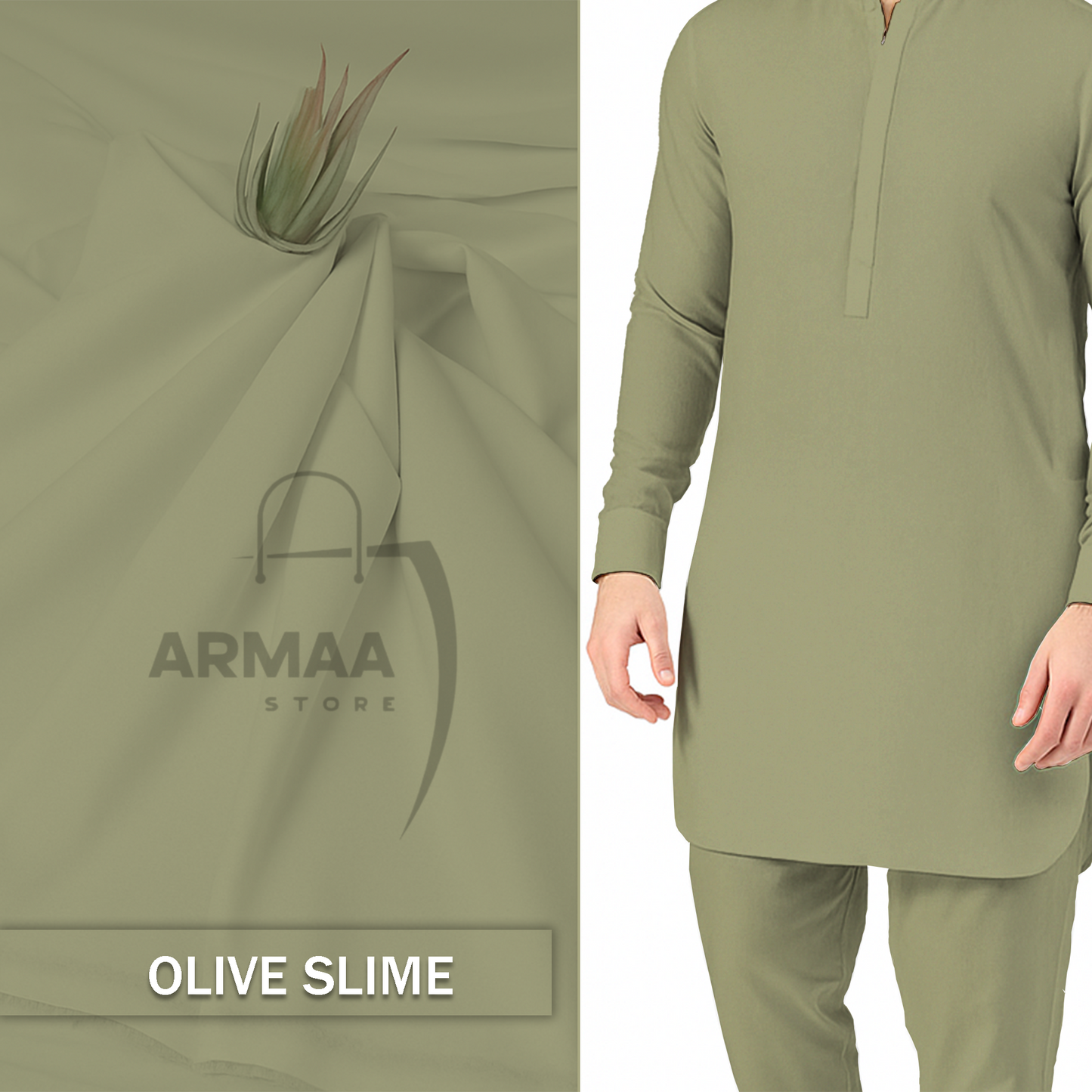 Olive Slim - Imperial Original Unstitched Boski