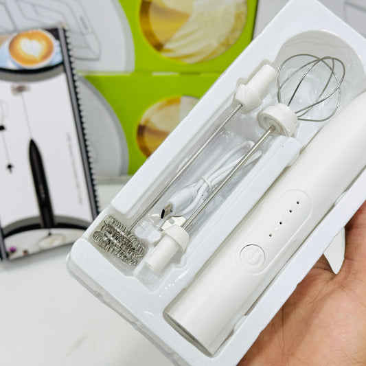 Rechargable coffee beater