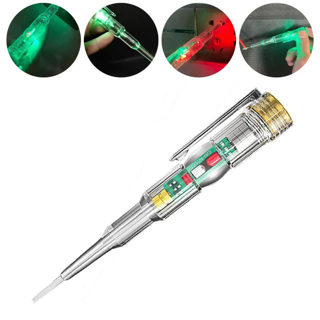 Electric Tester Pen - Dual Circuit Voltage & Current Checker