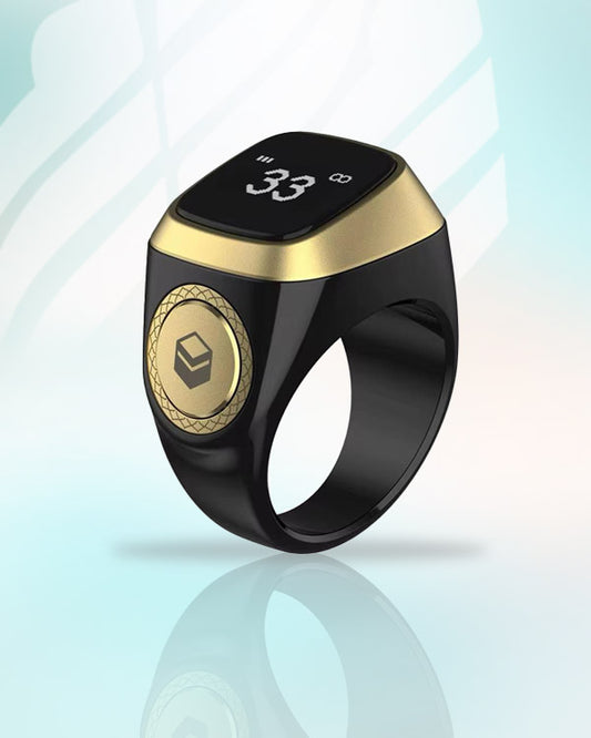 Smart & Digital Tasbeeh Counter Ring - Zikr Counter (Prayer Time Alerts)