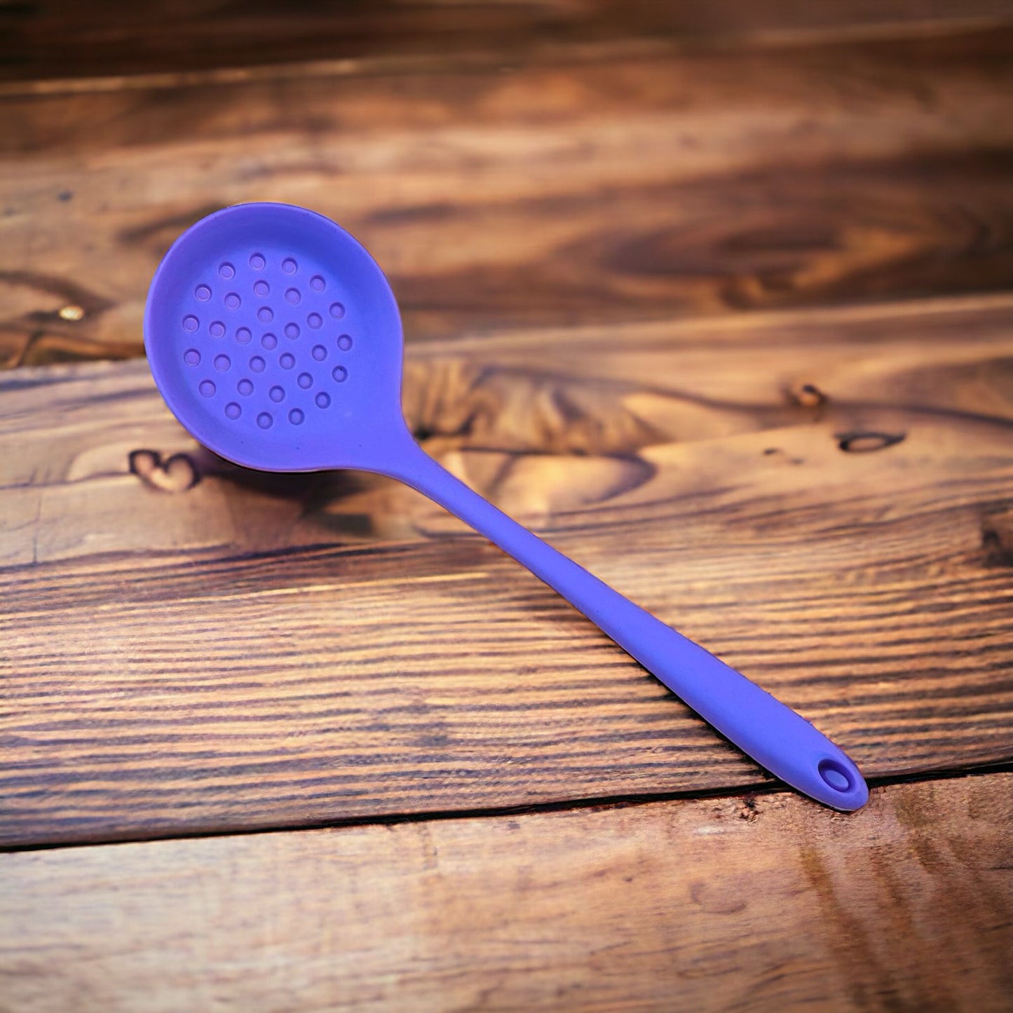 Silicone Slotted, Strainer, Skimmer & Multifunctional Cooking Spoon