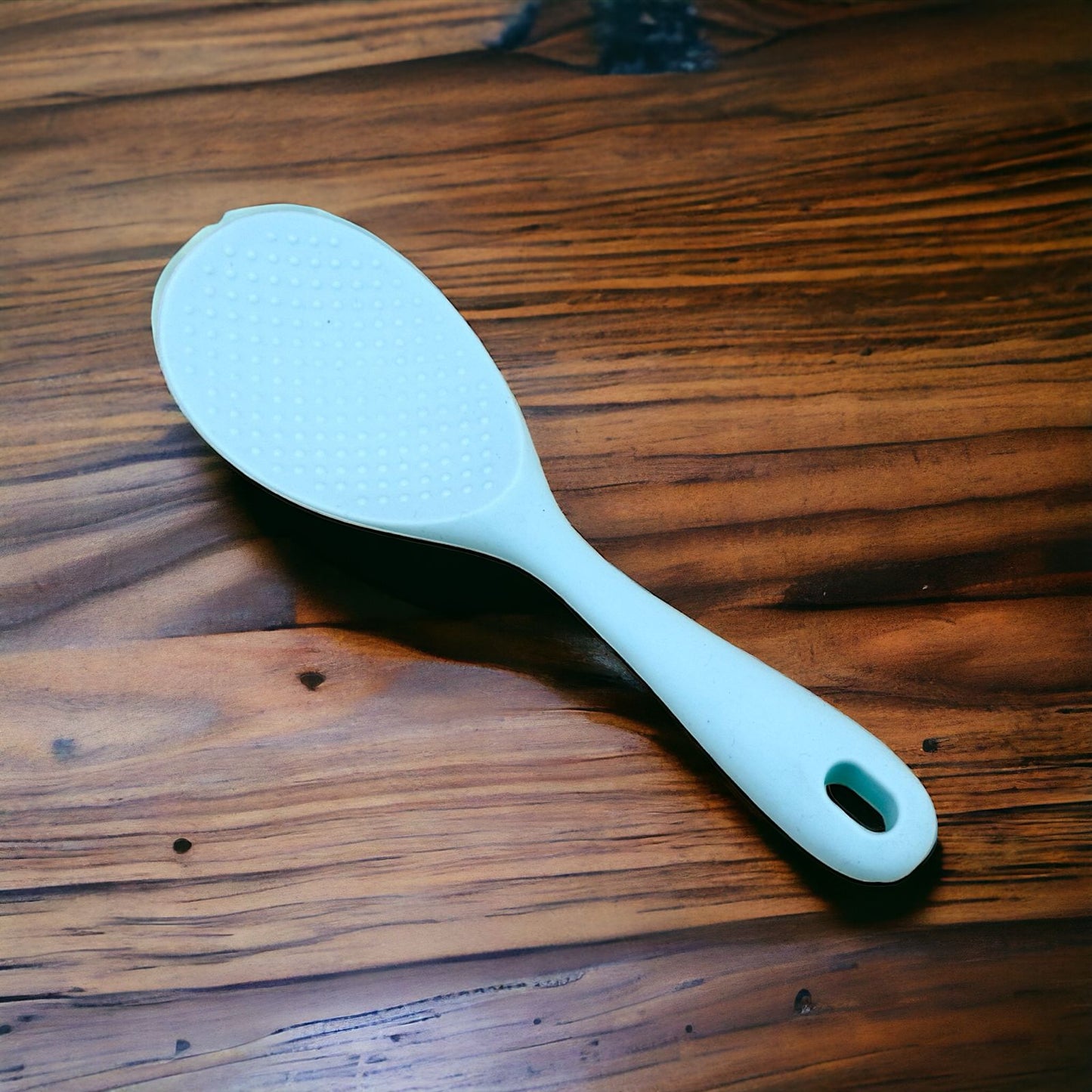 Silicon Long Handle Rice Spoon - Comfortable Grip