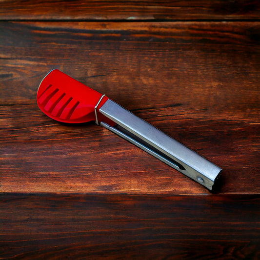 Stainless Steel Food Tongs With BPA-free Silicone Tips