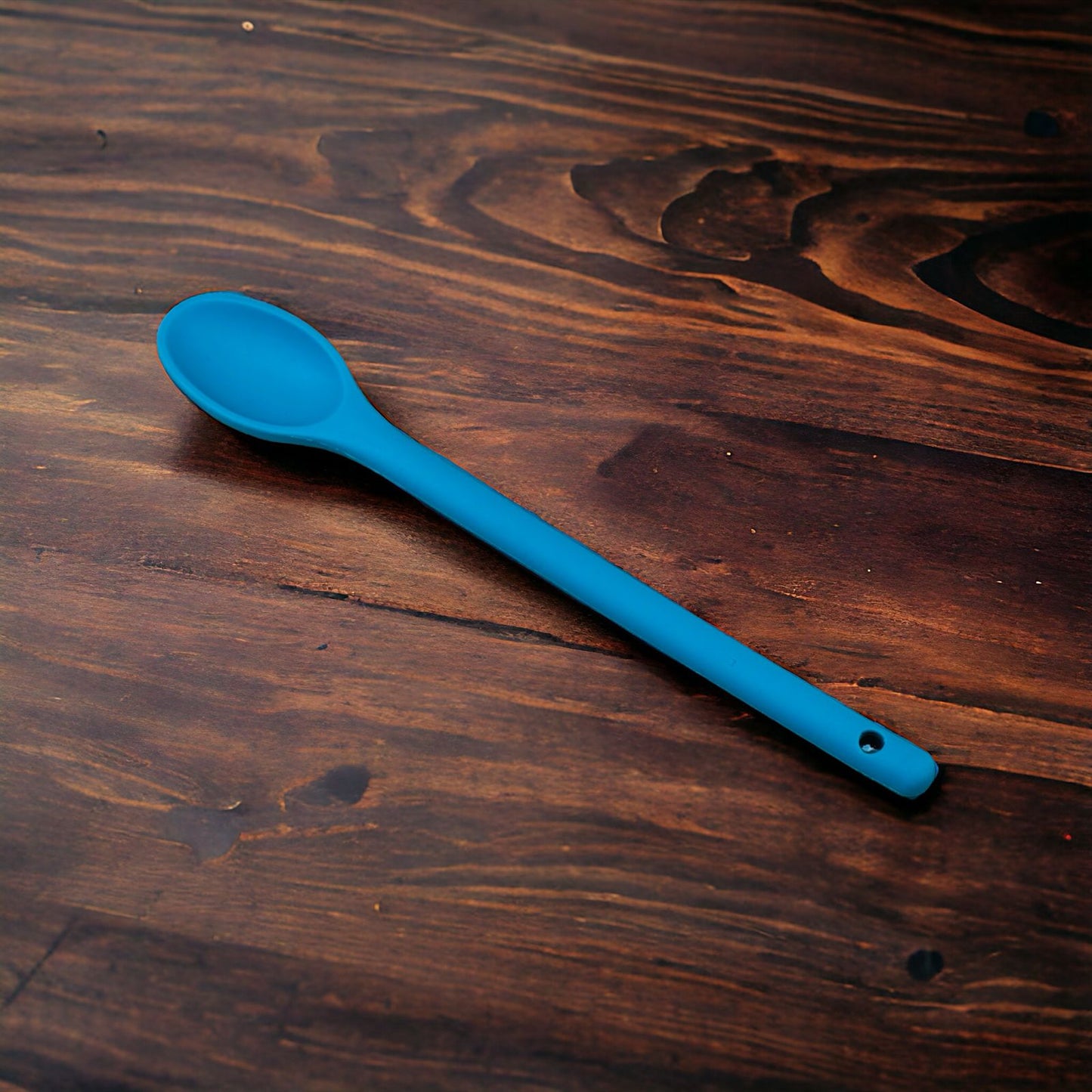 Silicone Non Stick Long Spoon - Heat Resistant