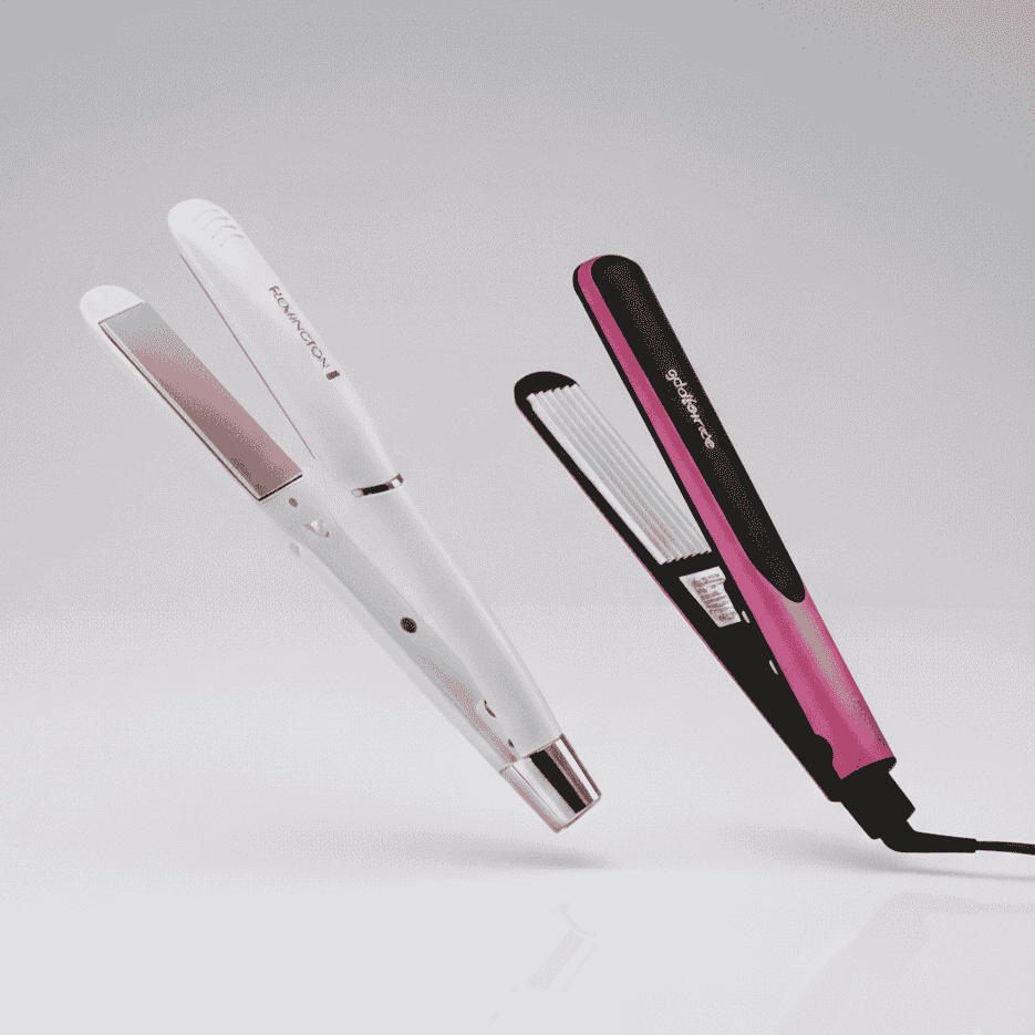 Basnono Corn Hair Iron ST3306 + Remington Hair Straightener 750°F - Styling Combo Deal - Armaa Store Pk