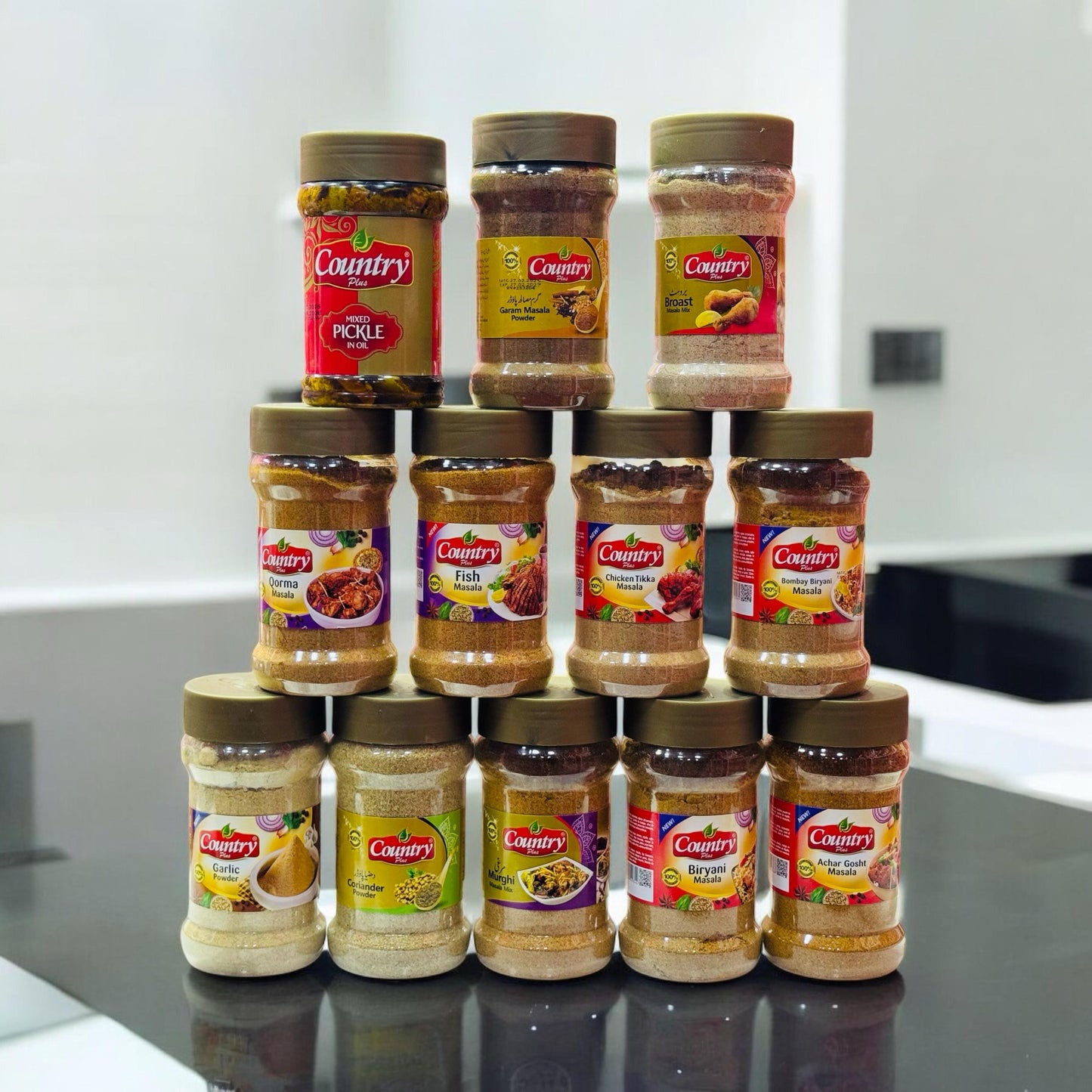 12-Piece Masala Jar Set | Spice Storage Deal Pack with Airtight Jars