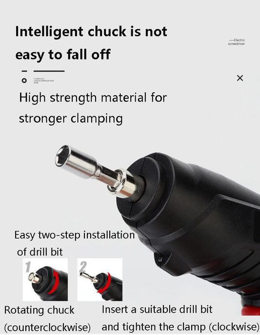 EAMOM Portable Household Electric Screw Driver Set - Armaa Store Pk