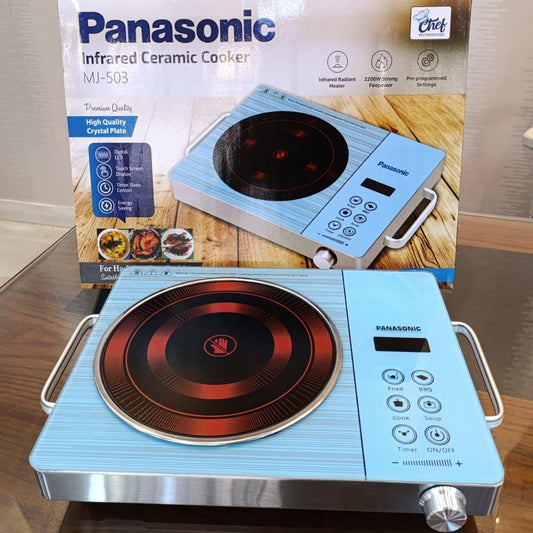 Panasonic Electric Infrared Cooker MJ-593 - 2200W Hot & Induction Plate - Armaa Store Pk