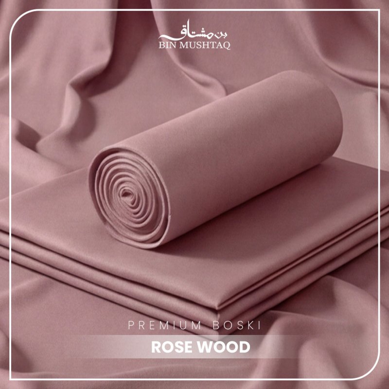 Rosewood - Imperial Original Unstitched Boski - Bin Mushtaq
