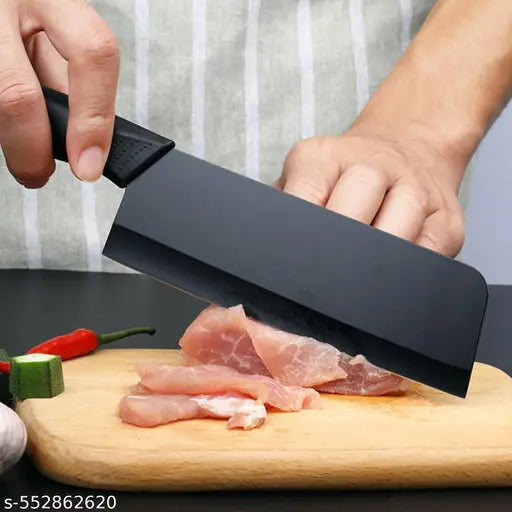 Buck-I Meat Cleaver - Sharp Stainless Steel Bone Cutting Knife