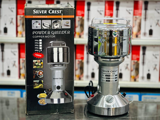 Silver Crest Powder Grinder and Mill Grinder