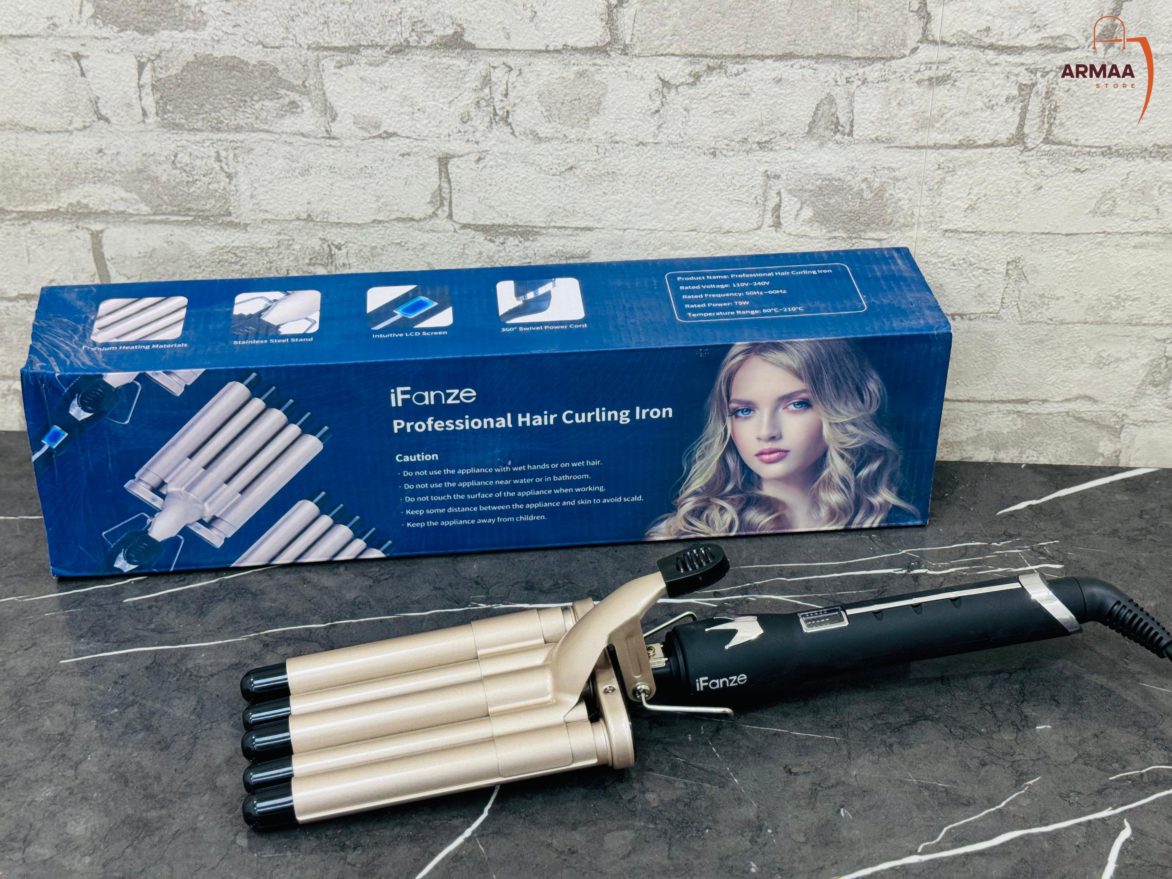 IFanze Professional Hair Curler 5 barrels Iron armaapk