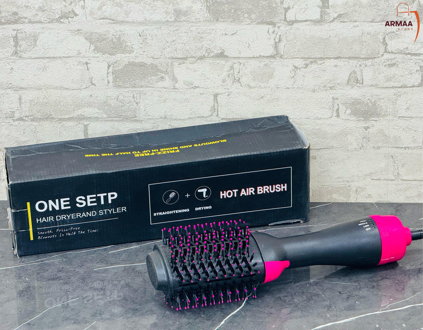 one step hair dryer and syler