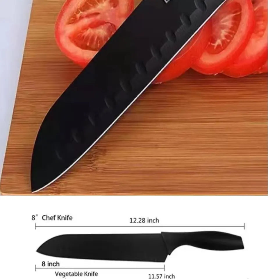 Ernesto 8-Inch Santoku Knife - Best Stainless Steel Chef’s Choice