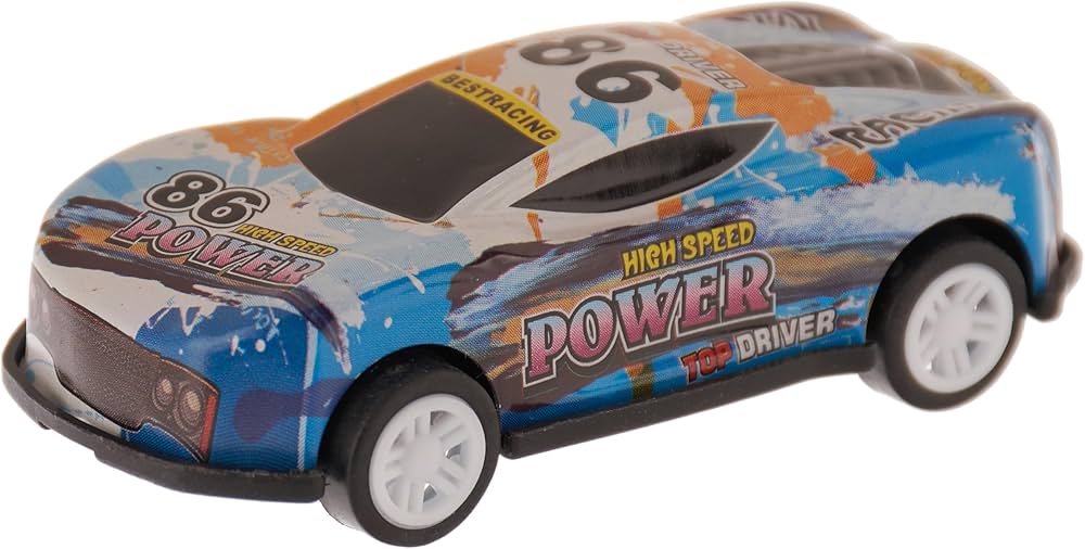 10 Pcs Pull Back Cars - Friction Powered Race Car Toy - Funny Toddler Car Toys for Party Classroom Prizes Birthday Gift - Armaa Store Pk