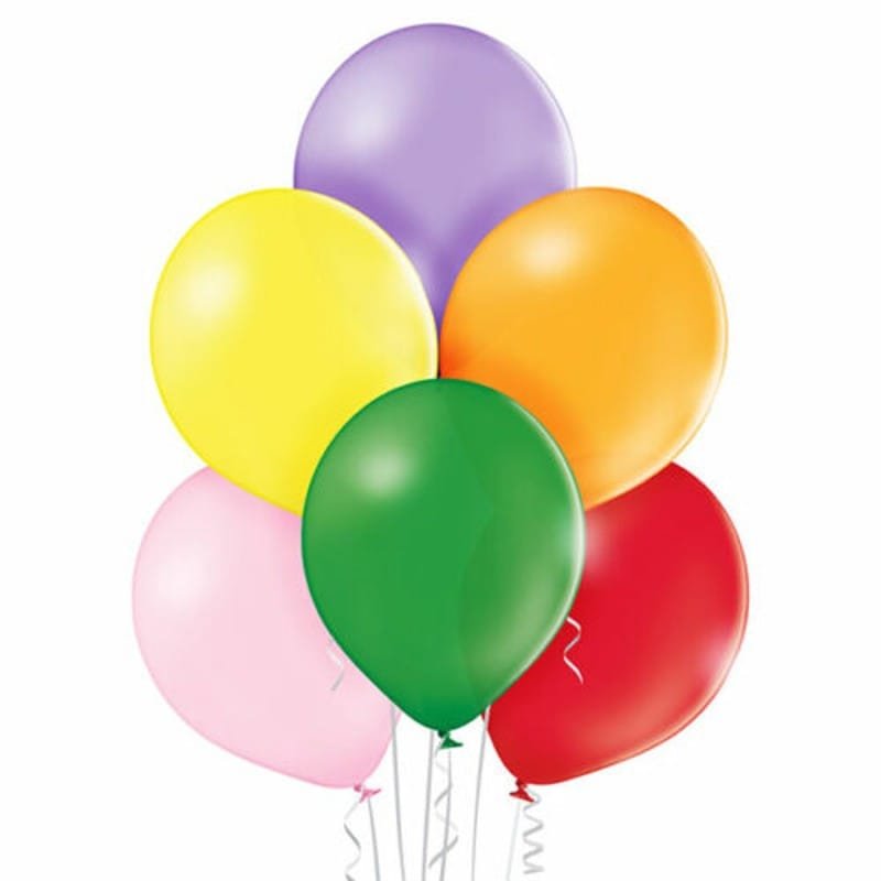 100 Pcs Party Balloons with 1 Hand Balloon Air Pump - Armaa Store Pk