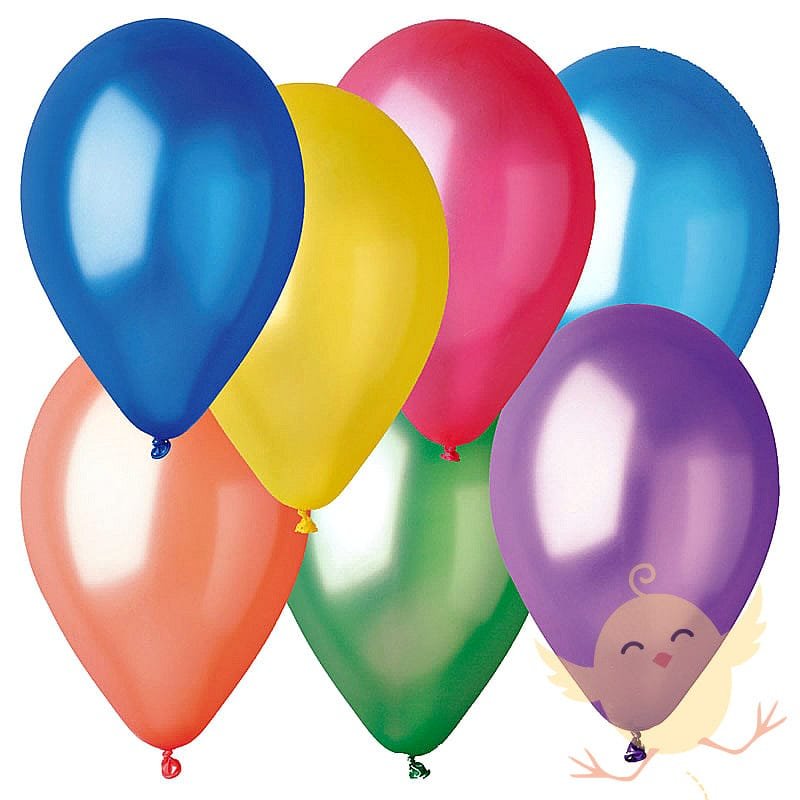 100 Pcs Party Balloons with 1 Hand Balloon Air Pump - Armaa Store Pk