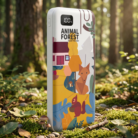 10000mAh Fast Charging Power Bank with Digital Display | Portable Power Bank - Armaa Store Pk