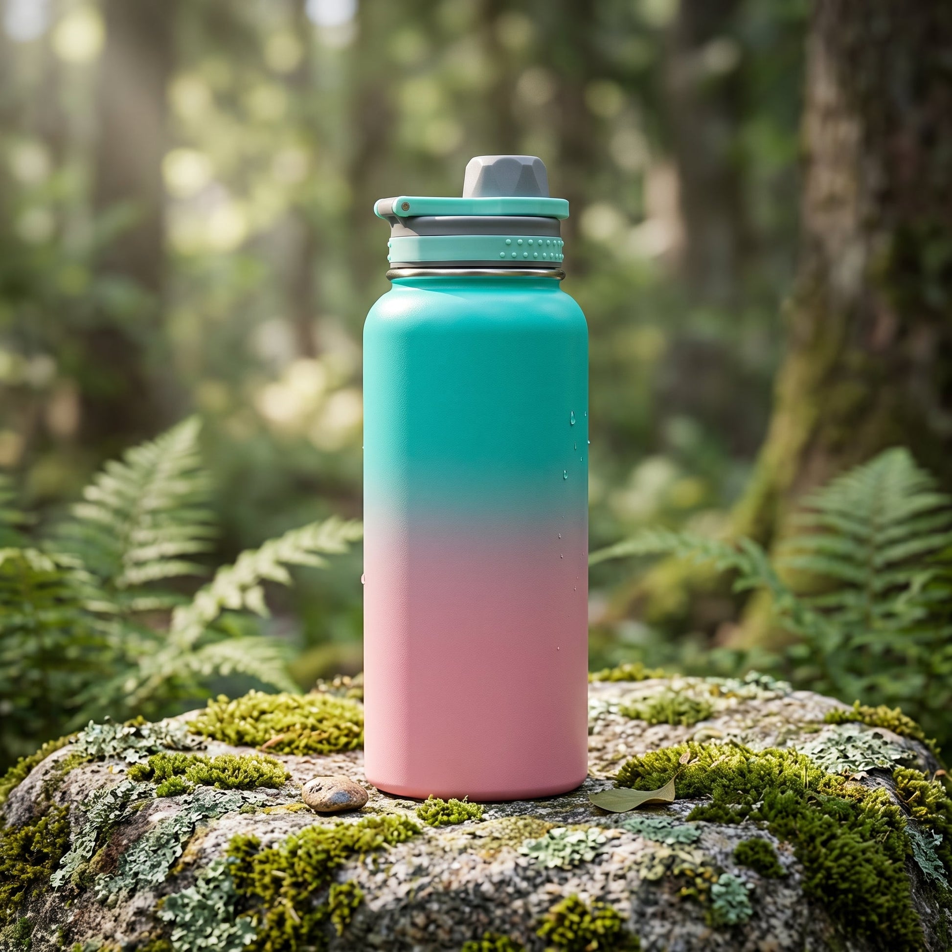 1000ml Stainless Steel Insulated Water Bottle – Leakproof Vacuum Flask with Carry Handle - Armaa Store Pk