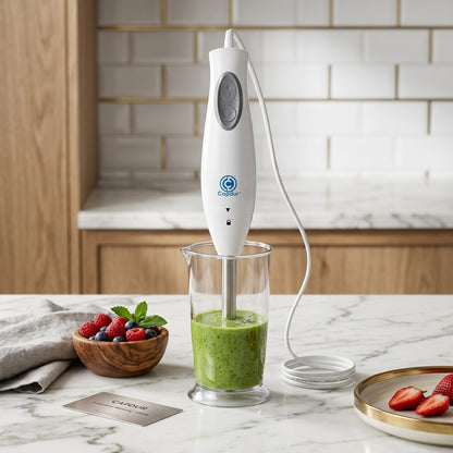 2-in-1 Hand Blender 300W – Powerful Mixer with Measuring Cup - Armaa Store Pk