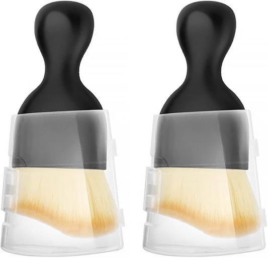 2 Pack Car Detailing Brush, Car Brush for Detailing Interior Soft Bristles - Armaa Store Pk