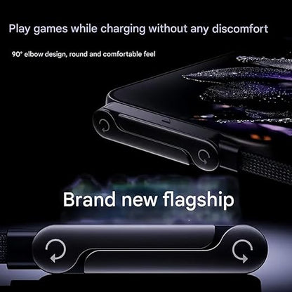 240W 2-in-1 C to C Charging Cable with Phone Stand 1.5m length - Armaa Store Pk