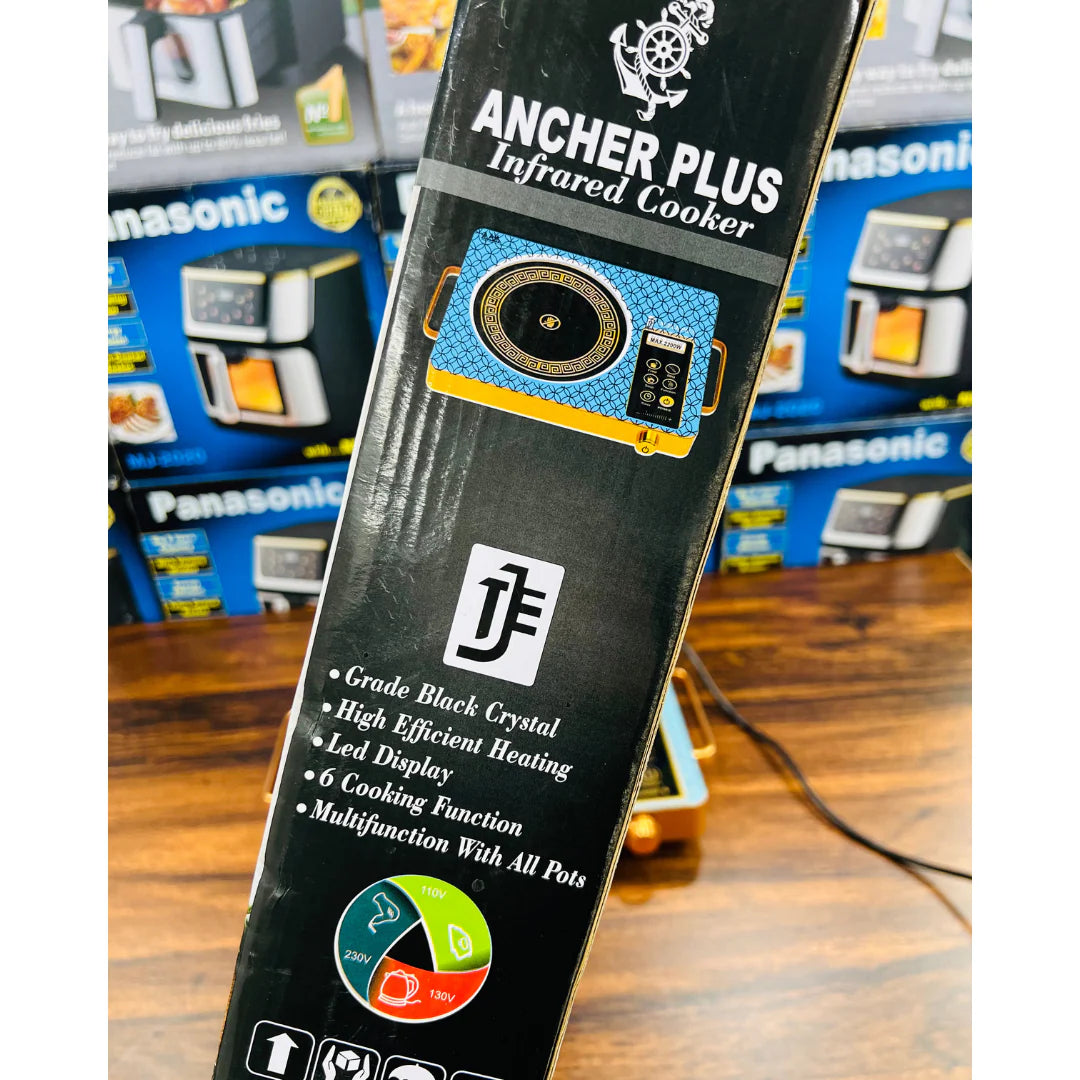 Ancher Plus Infrared Cooker A-8019 - 2200W Hot & Induction Plate
