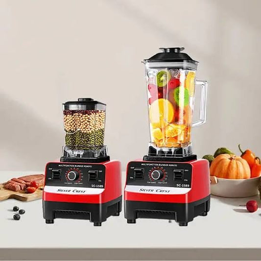 2in1 Silver Crest MultiFunction 2L Blender - Armaa Store Pk