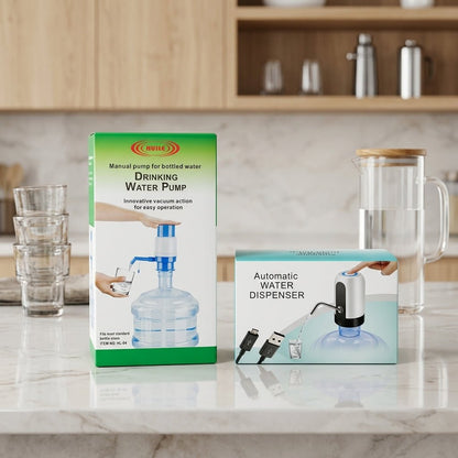 2PCS Water Pump & Automatic Dispenser Combo - Armaa Store Pk