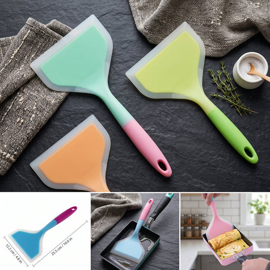 3-Piece Silicone Spatula Set | Non-Stick Heat-Resistant Kitchen Turner Set - Armaa Store Pk