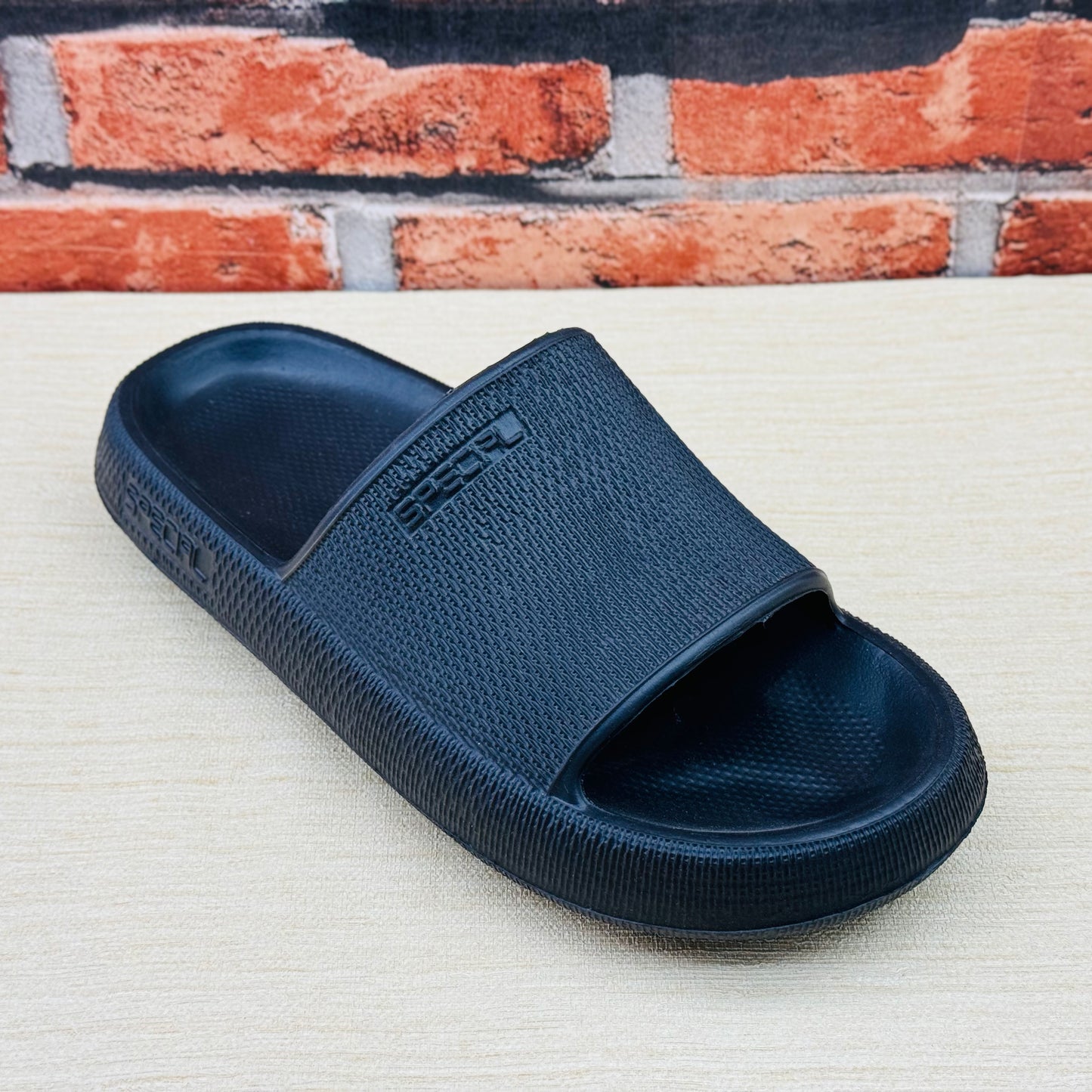 Mens Classic Chappals | Black Color