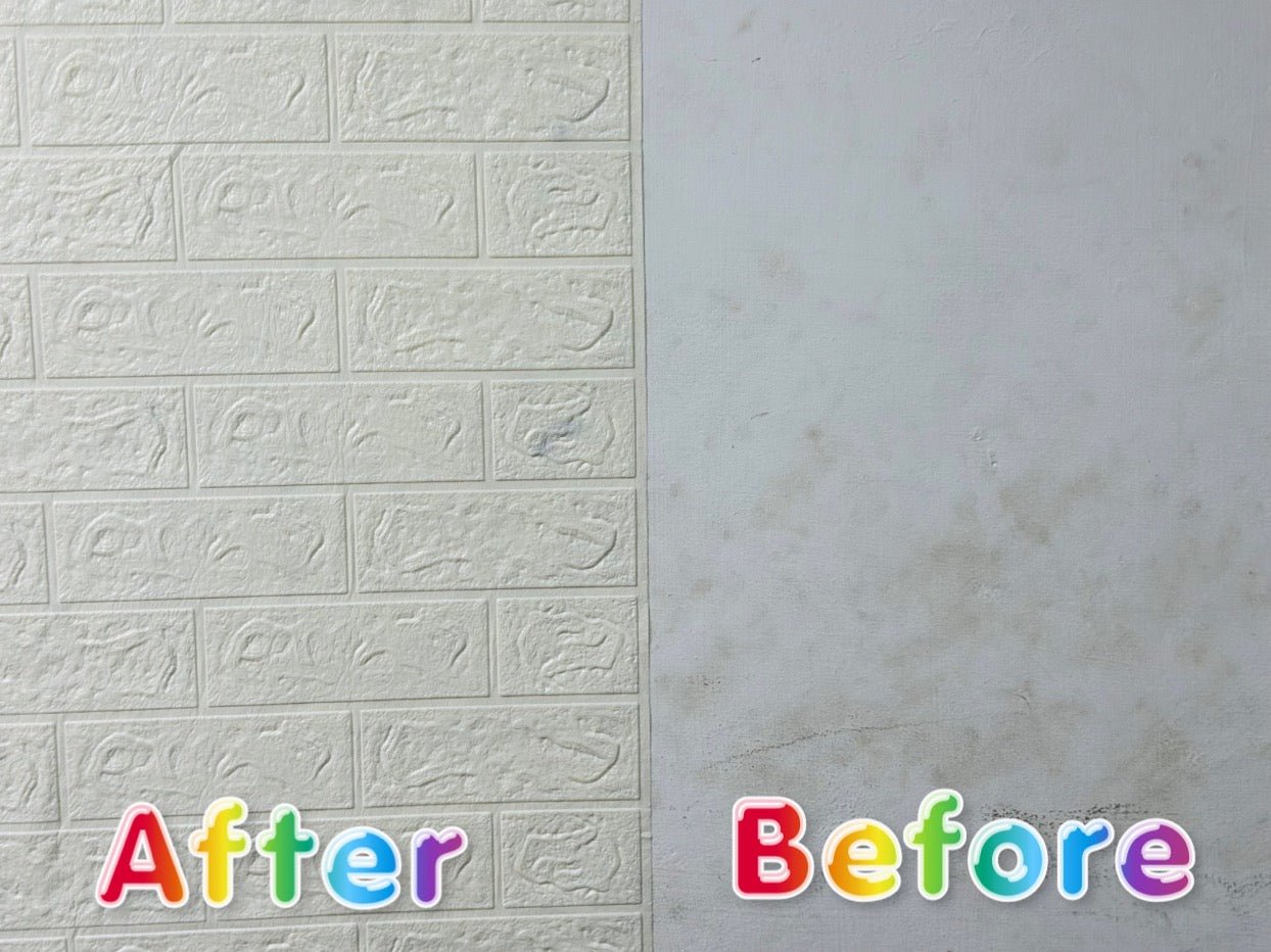 3D Wall Brick Wallpaper | Decorative Wall Sticker 6pcs Sheet - Armaa Store Pk