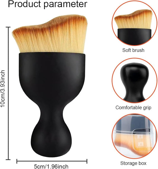 4 Pack Car Detailing Brush, Car Brush for Detailing Interior Soft Bristles - Armaa Store Pk